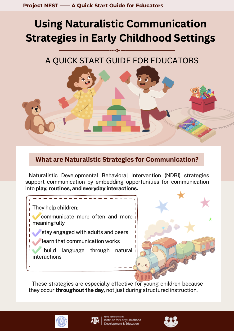Preview of Quick Start Guide: Communication Strategies